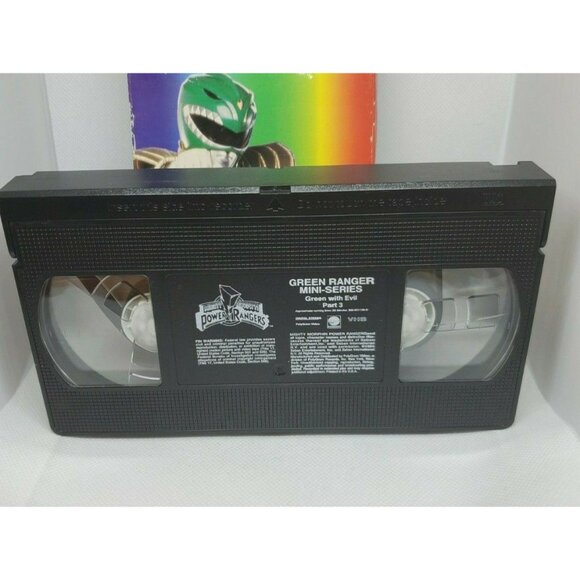 Mighty Morphin Power Rangers Green Ranger Mini Series Part 3 VHS Like New - Picture 7 of 8